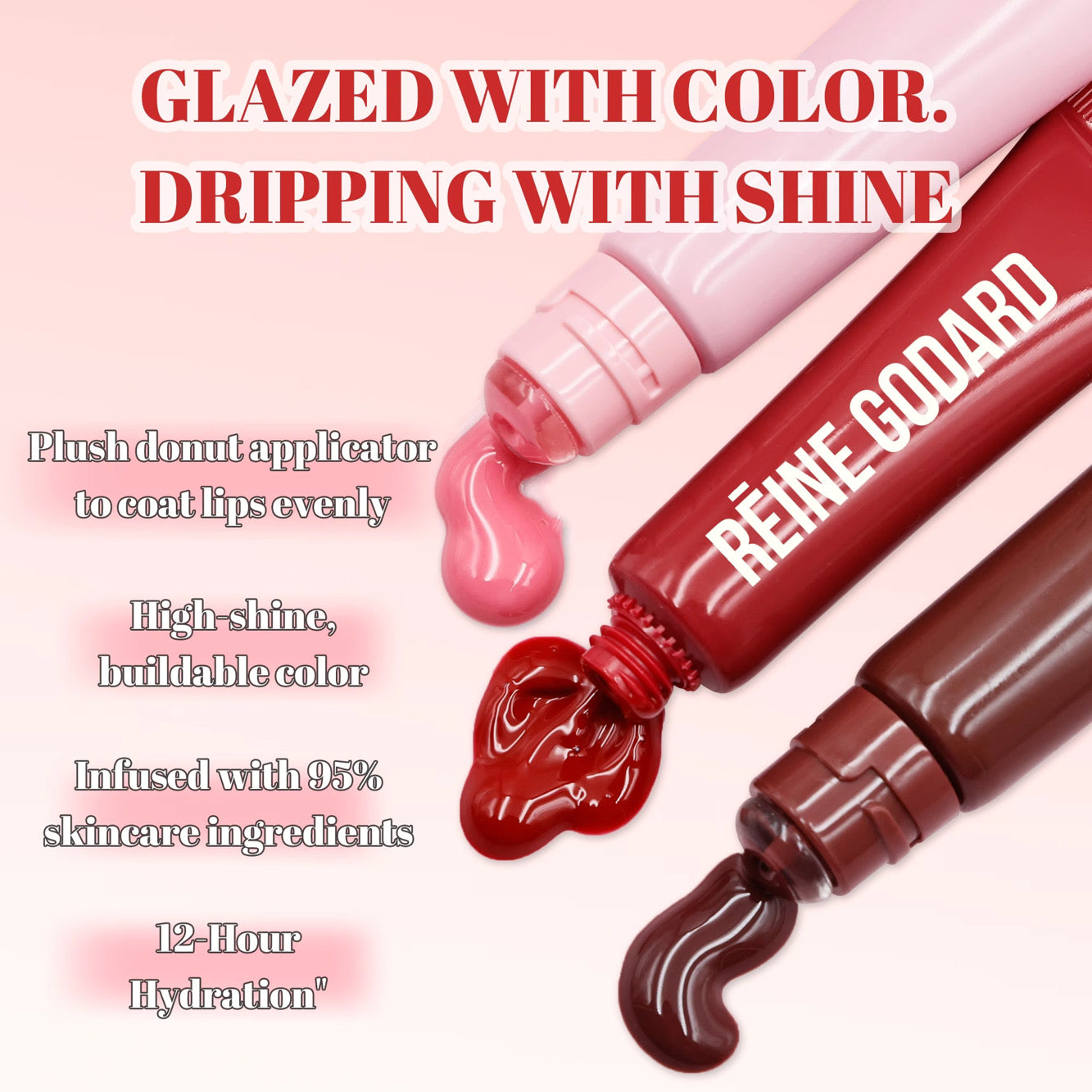 Lip Butter Trio - Strawberry Sprinkles, Chocolate Frosting, Raspberry Jam