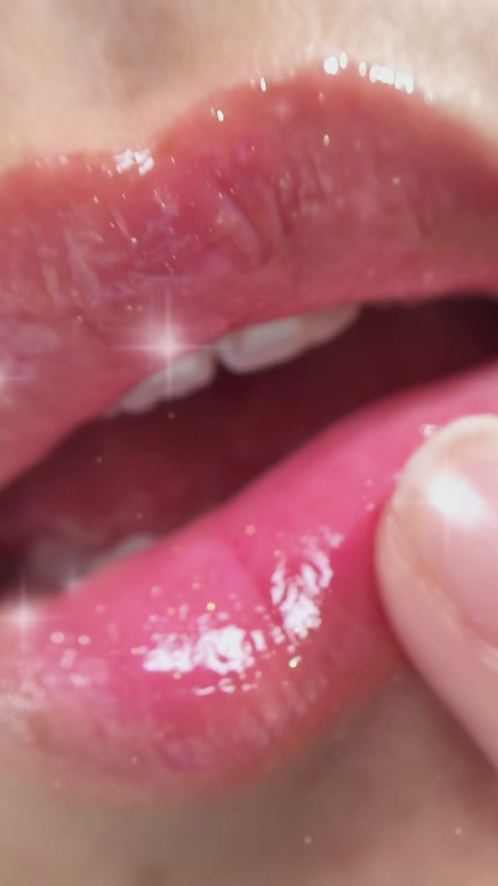 Load video: Boost Lip Oil (3-Pack)
