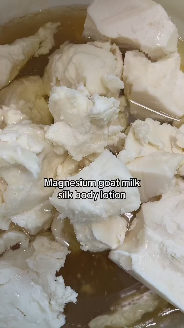 Load video: Silk Body Butter w/ Magnesium